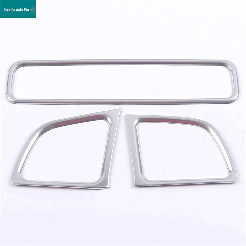 2022 Trumpchi GS8 Silver Stainless Steel Interior Rear Reading Light & Front Speaker Cover.