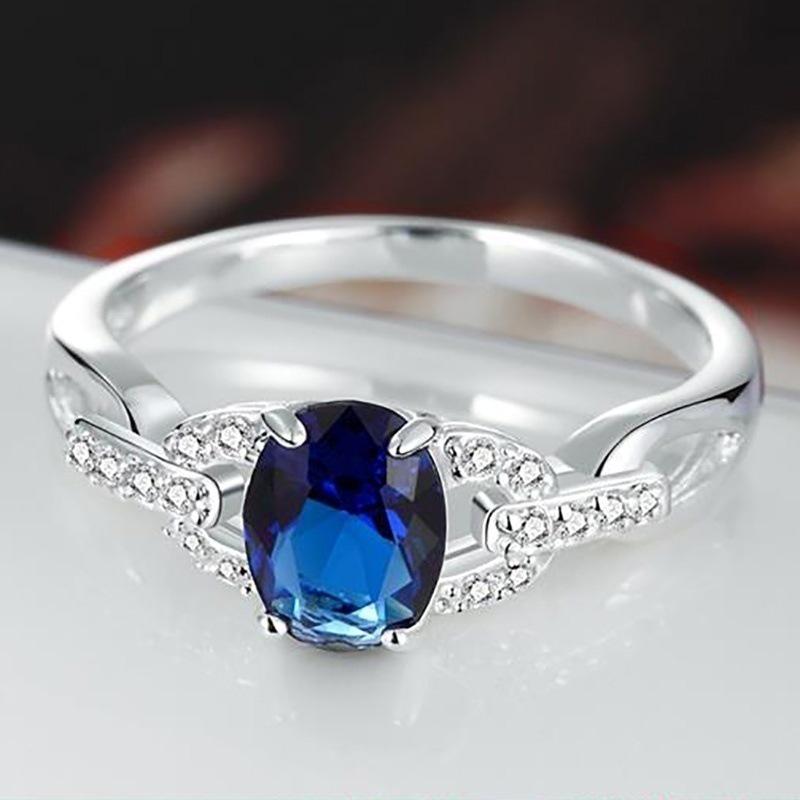 Accessories New Sapphire Ring, Accessories Zircon Ring