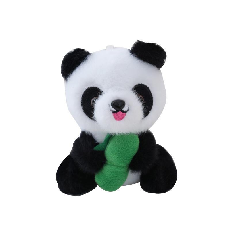 Bamboo Panda Adorable Plush Toy Keyring Key Chain Backpack Pendant Kids Gift