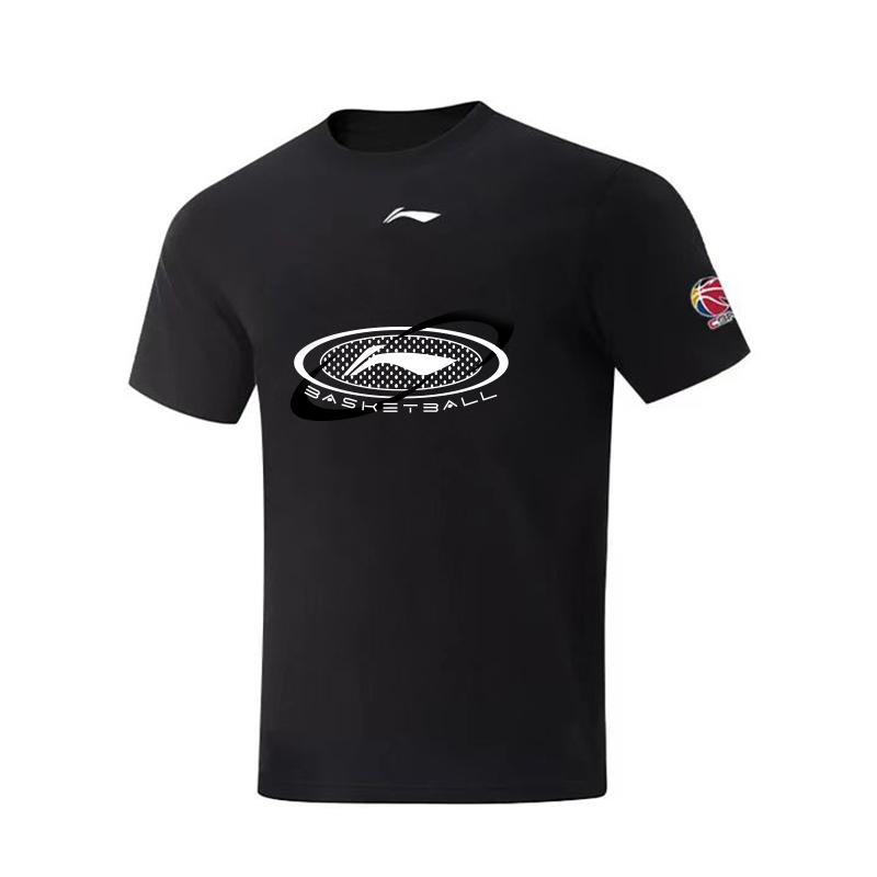 Li Ning CBA T Shirt Unisex Black AHSVE61-1 S