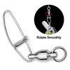 Stainless Steel Rotating Pin, Eight Character Rotating Ring, Sea Fishing Equipment