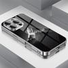 Minimalistisches Bergmuster Galvanisiertes Handygehäuse Für iPhone 11 12 13 14 15 16 17 Pro Max Plus 16E 17 Air Glasabdeckung