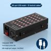 High-Power USB Multi-Port Charging Station - Desktop Mobile Charger & Power Strip