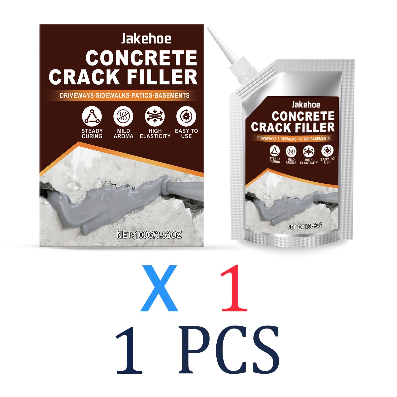 Driveway Crack Filler Concrete Repair Kit Self Leveling Caulk Sidewalk Sealer Gap Filler Waterproof 100g Home DIY Repair