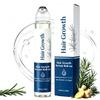 Rouleau pour Cheveux Essence Sérum Soin du Cuir Chevelu Traitement Nourrissant Croissance Racine des Cheveux, Doux Apaisant, Anti-Chute