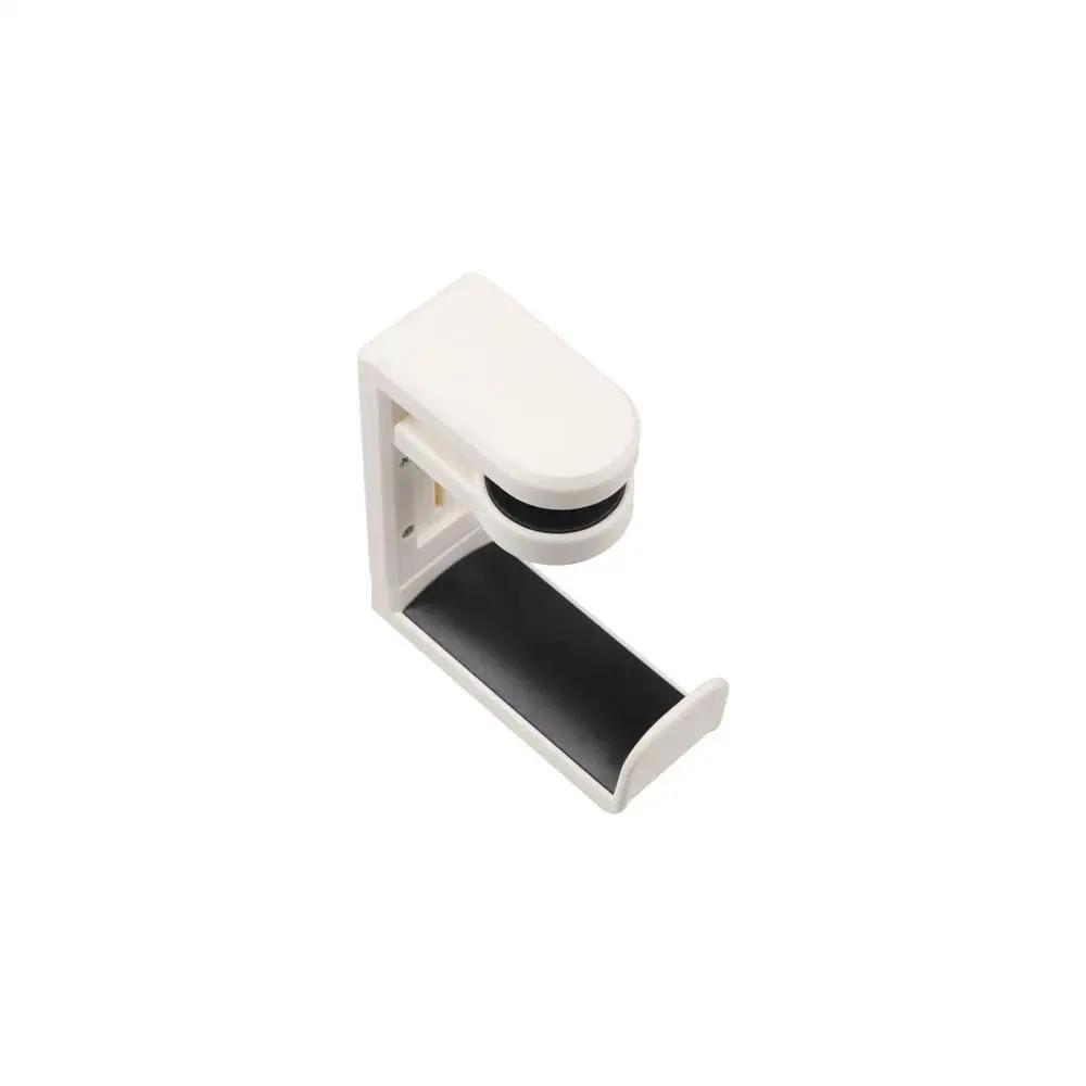 Drilling Free Headset Holder 360° Rotating Adjustable Earphone Hook Space Saving Non Slip Desk Hanger Hook