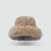 Warm Artificial Fur Hat Fluffy Hat Winter Cap Personality Beanie Hat  Outdoor