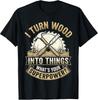 Stylish Woodworker T-Shirt for Men and Women - Perfect Gift for Craftsmen