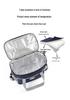 Large Capacity Insulated Picnic Bag with Ice Pack, Portable and Durable Lunch Box, Aluminum Foil Lining, Thickened Bento Bag for Outdoor Use.