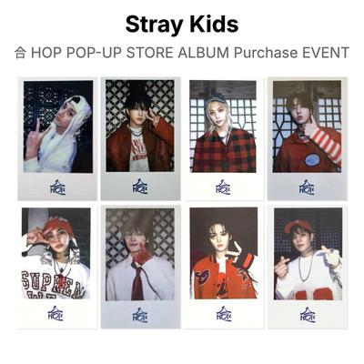 HOP POP-UP STORE ALBUM Purchase EVENT Official Photocard