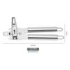 Manual Multi-functional Stainless Steel Can Opener, Non-slip and Rust-proof Can Opener, Suitable for Camping and Picnics