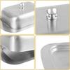 Food Grade Stainless Steel Butter Dish with Lid Butter Storage Box Butter Tray  Kitchen Use