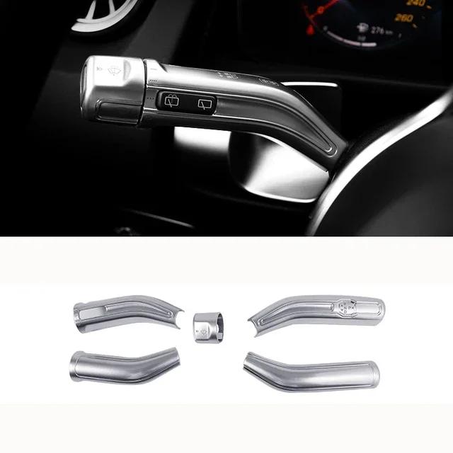 

Car Sticker For Mercedes Benz A B CLA GLB GLA Class W177 W247 C118 X247 H247 Shift Lever Wiper Rod Cover Trim Frame