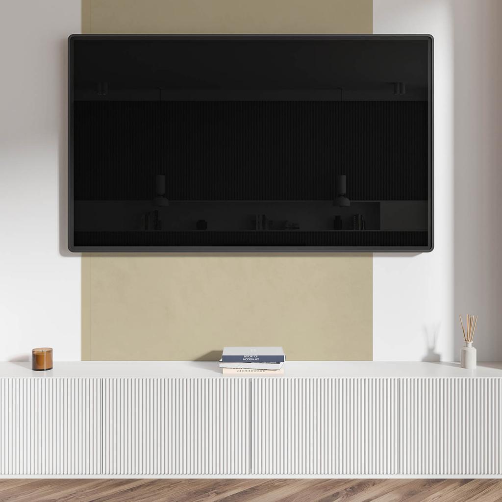 Panel Winylowy Z Wzorem Do Salonu Samoprzylepny 120X60 Cm Kolor Brudnożółty