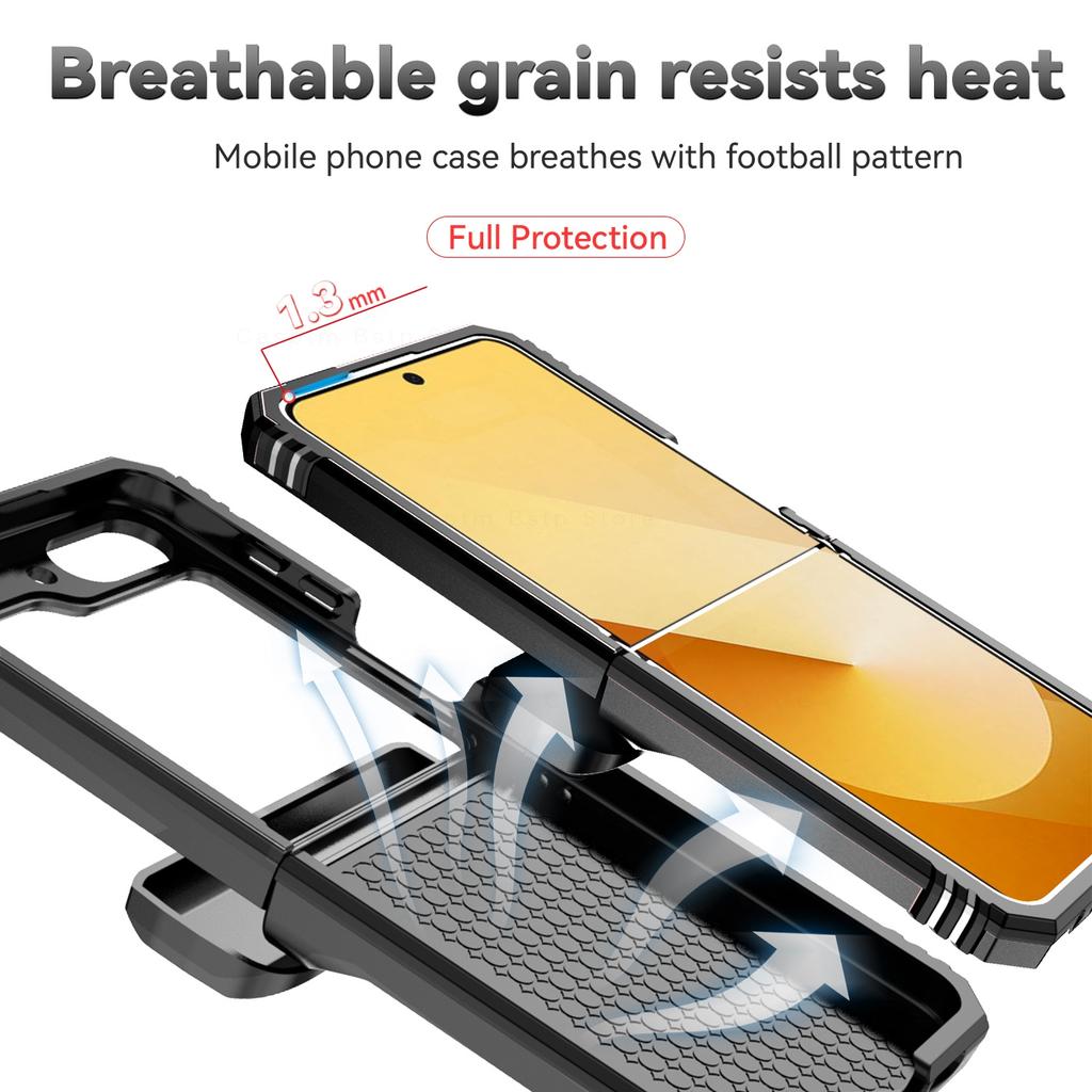 Ring Funda For Samsung Z Flip 6 5 4 5G Case With Stand Holder Cover For Samsung Galaxy Z Flip6 zflip6 Flip5 Flip4 Armor PC Cases