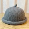 Wool Melon Fur Hat Female Autumn and Winter Dome Retro Watermelon Hat Japanese Dome Hat Landlord Hat Female