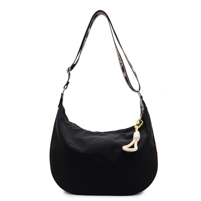 Large capacity bag oblique span bag women's commuter versatile fashion portable casual dumpling bag shoulder bag