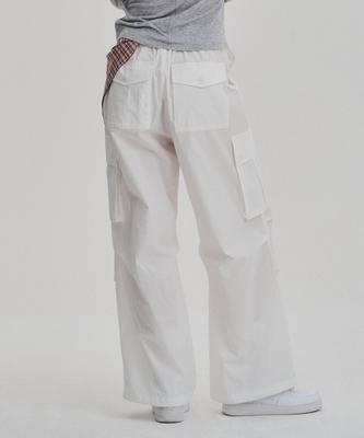 Jenyujeu Kajo Parachute Pants - White