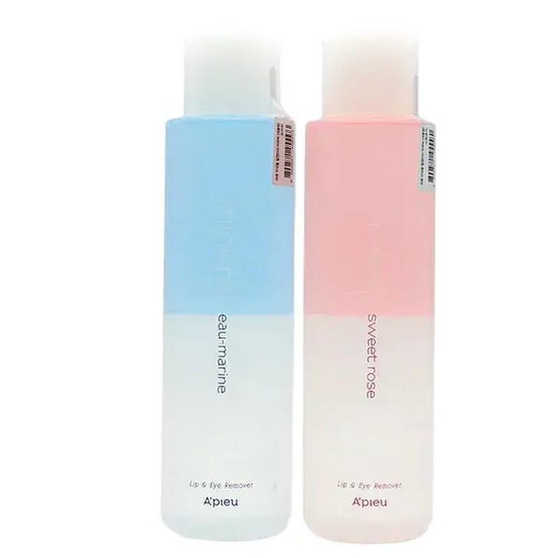 Meoncell Apieu Mineral Lip & Eye Remover Large Size 250ml+250ml