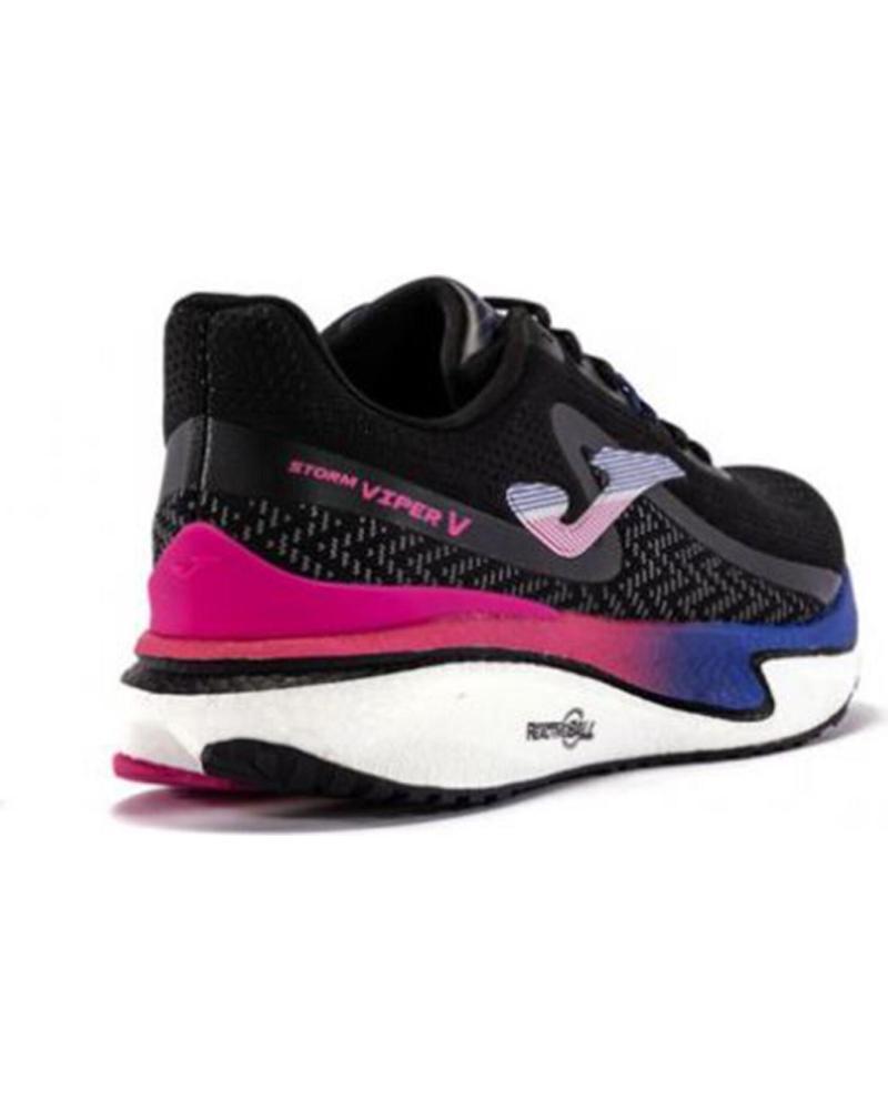 Running shoes Joma black, purple size 37 Storm Viper Lady 2401