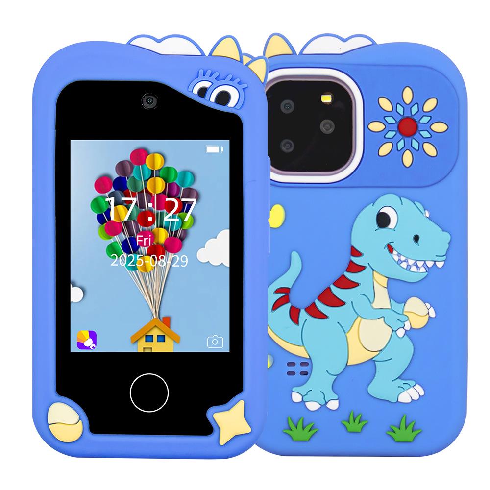 Einhorn Dual-Kamera Pädagogisches Touchscreen-Telefon für Kinder - Frühes Lernen und Weihnachts-Edition