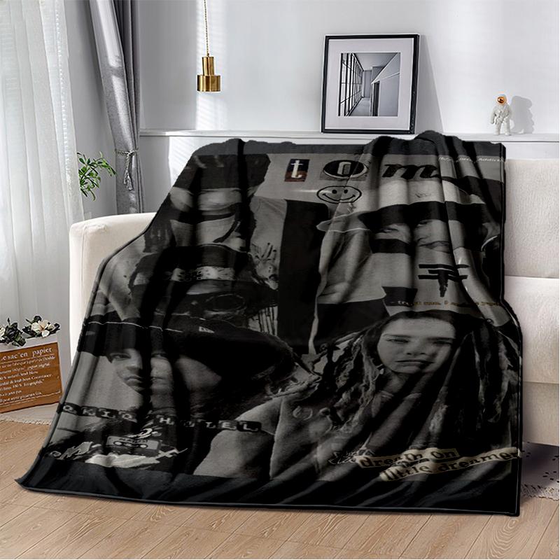 29 Styl Nový Tokio Hotel Rocková Kapela Tom Bill Kaulitz Deku, Měkká Přehozová Deku pro Domov Ložnici Postel Pohovka Kryt Dětský Dárek Kryt