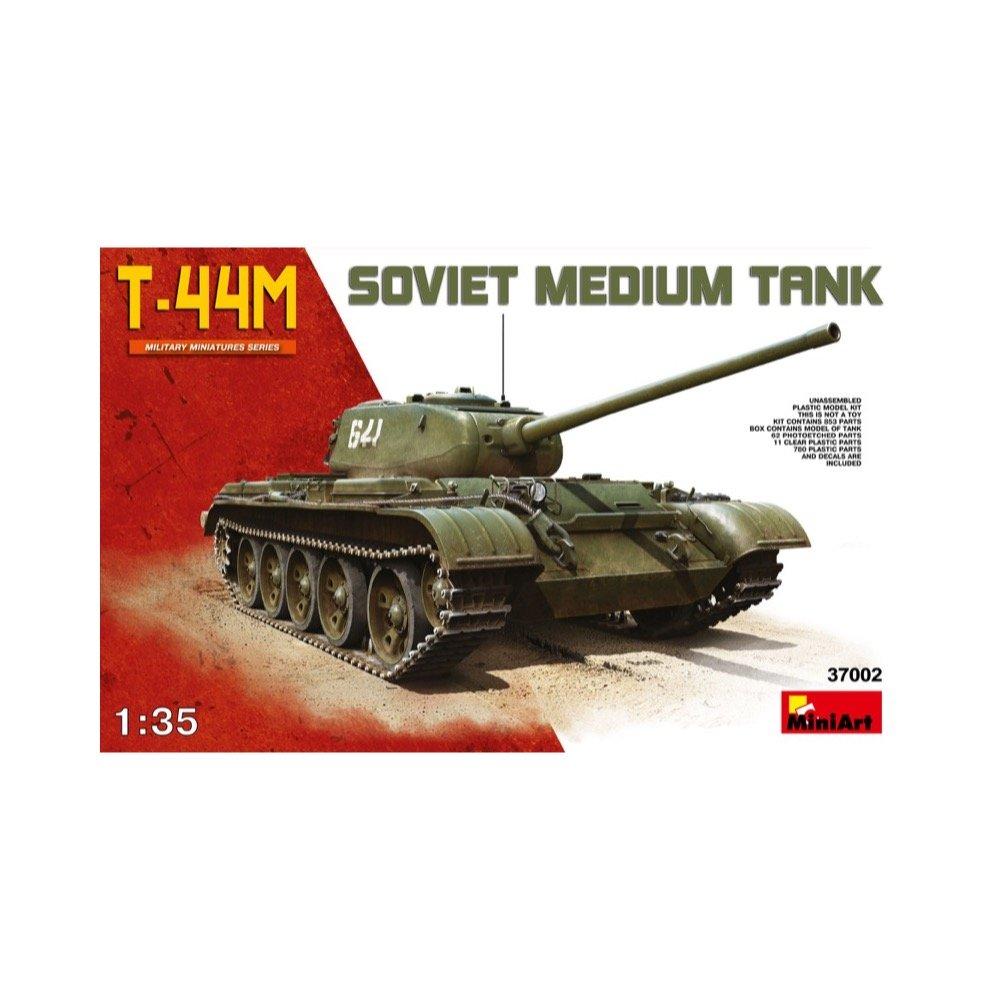 

Miniart scale Soviet Medium Tank MA37002 Plastic Model 1/35 T-44M