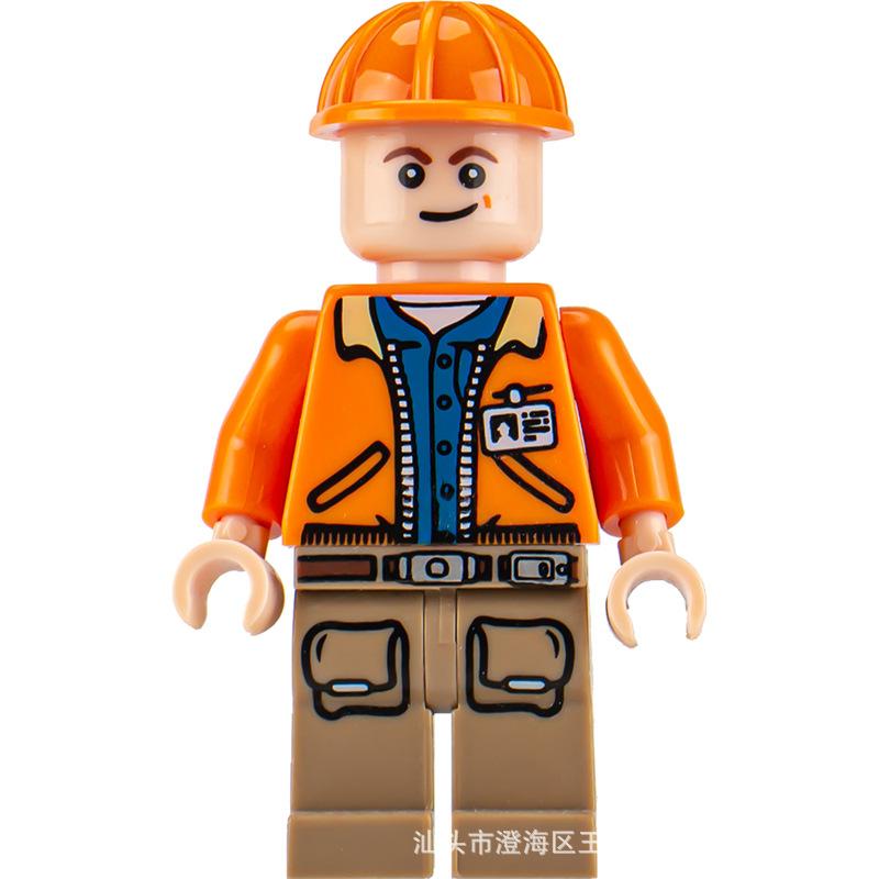 Ninja Warrior Superhero Military Doll Building Block Toy