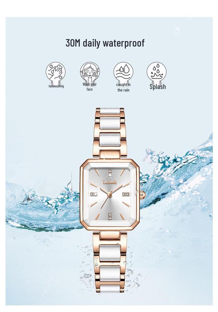 La Baoli Women's Waterproof Quartz Steel Wristwatch LA012