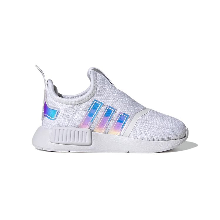 Adidas NMD 360 I White Iridescent Baby Sneakers Cloud-White Light-Purple Clear-Pink GX3320