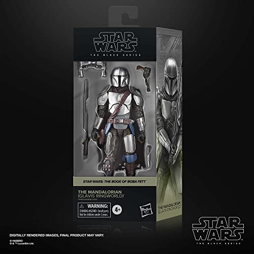 STAR WARS Black Series The Mandalorian (Glavis Ringworld) The Book of Boba Fett 6-inch Collectible Action Figure, Ages 4 and Up, F9985