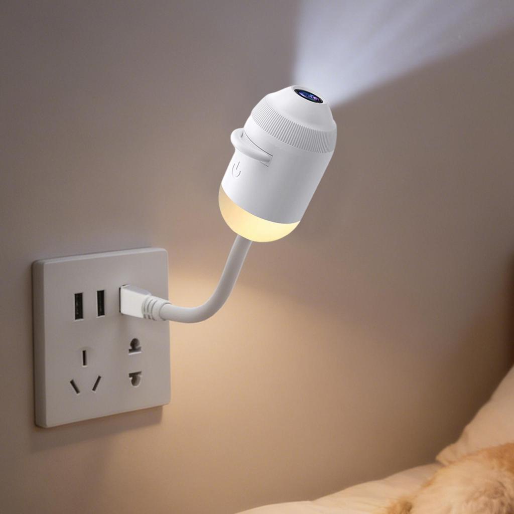 USB Starry Sky Projector Lamp with Clear 24 Image Adjustable Brightness Touch Control 2-in-1 Night Light And Star Projector