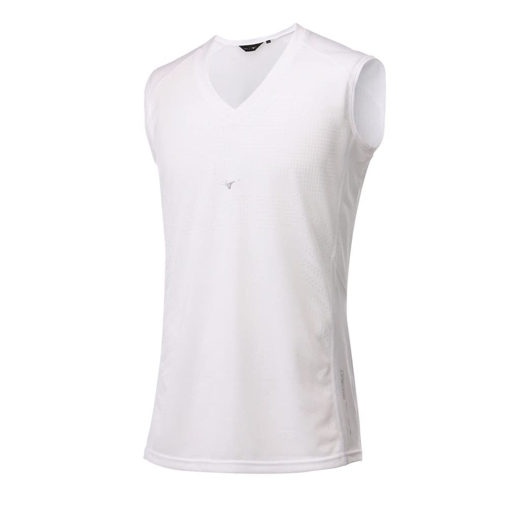 

Mizuno Golf Wear Innerwear Bionext Dry Aeroflow Cooling Body Map Sleeveless Shirt for Summer Use Sweat Protection Breathable E2MJ2003 White 2XL Men s белый