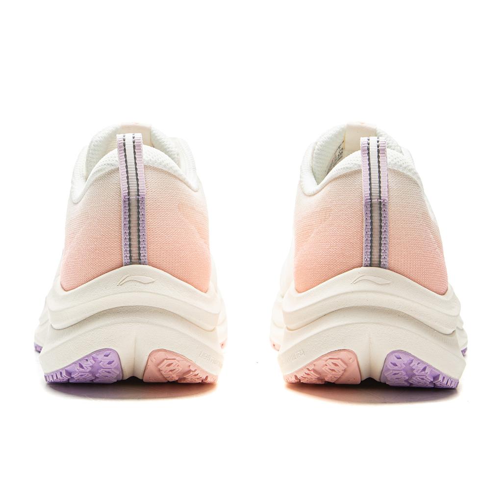 Li Ning Red Rabbit 8 Test Exam Cushioning Speed Marathon Training Professional Running Shoes Women Running Shoes Off-White Frosted-Pink ARPV004-19