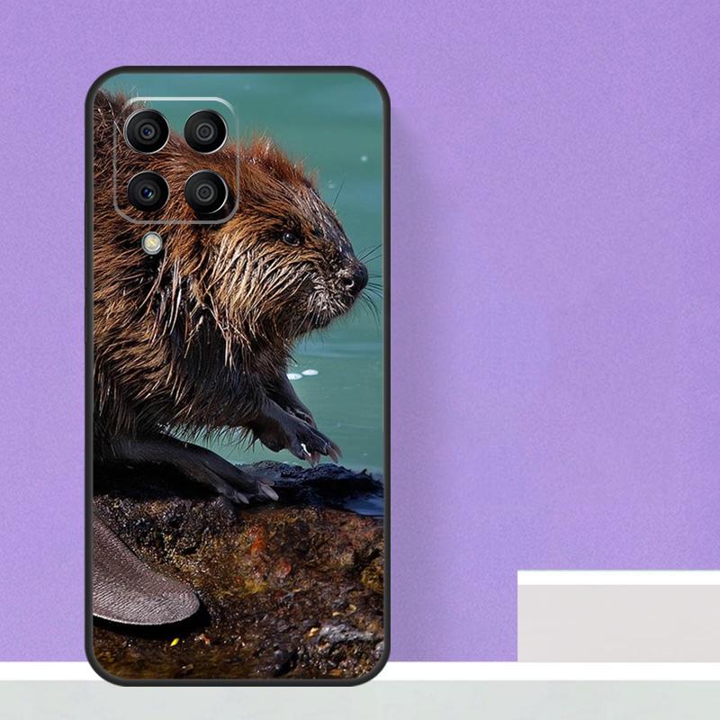 Animal Beaver Case For Samsung Galaxy M16 M11 M21 M31 M20 M23 M54 M14 M34 M13 M52 M32 M12 M36 M56 M15 M55