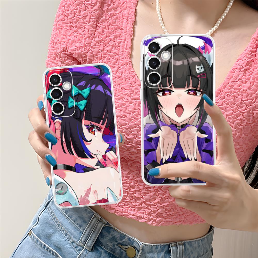 ZZZ Nangong Yu Klare Handyhülle für Samsung Galaxy S25 S24 S23 S22 S21Plus FE Ultra Bunte Hülle