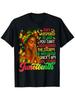 Juneth I Am The Storm Black History TShirt Comfort Fit Unisexs Tee Crew Neck Tee Ultra Soft Breathable Moisture Wicking Cas