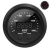 Car Exhaust Gas Temperature Gauge 2?116in 52mm Ultra Thin 0?1800 Fahrenheit  Red LED Universal with Sensor