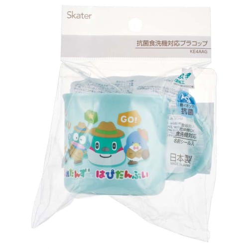 Skater Antibacterial Cup Toretanzu and Hapidanbui 200ml Dishwasher Safe Made in Japan KE4AAG-A