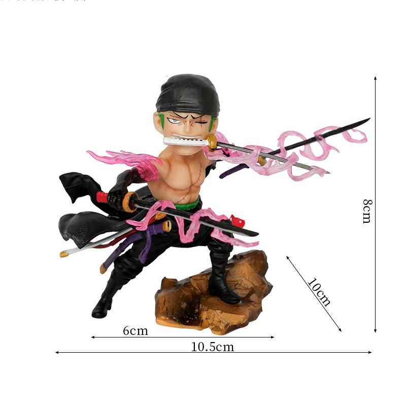 

G5 Луффи Онишима Санджи бинты Ророноа Зоро модель куклы игрушки мультфильм настольная коллекция подарки