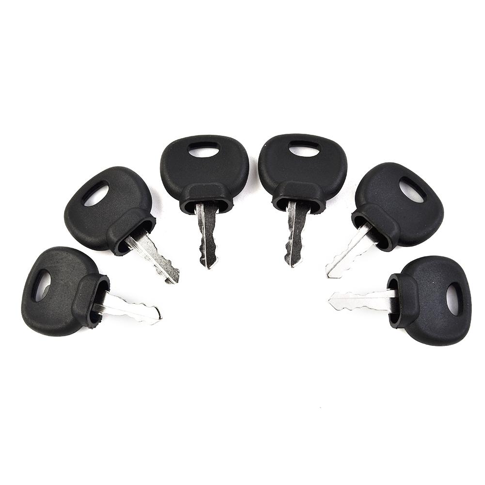 Black Ignition Key Replacement 14607 Ignition Key 6PCS
