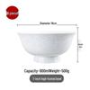 Wuhe Alice Pattern Bone China Rice Bowl