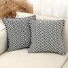 Retro Fischgräten Chenille Jacquard Kissenbezug Kissen Wohnzimmer Sofa Dekoration Kissenhülle Kopfteil Kissenbezüge