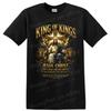 Jesus Christ King of Kings Christian T Shirt W/ Crown Lions Scripture Faith Tee