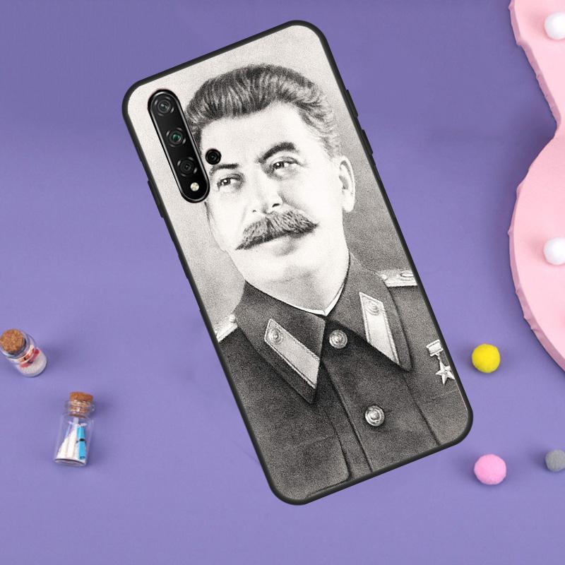Russian Commander Stalin Case For Huawei Nova Y70 Y60 Y61 Y90 Y91 5T 9 10 SE 3i 8i 11i 11 Pro P20 P40 P30 Lite Cover