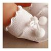 [nagasawako] Newborn Socks with Laces That Stay In Place, 8 Cm, 2 Pairs of Baby Socks, Made In Japan