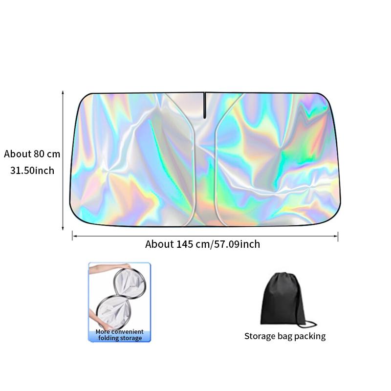 

LEIBOO Автомобильный солнцезащитный зонт Автомобильный солнцезащитный козырек Защитник Зонтик Летнее солнце Защита лобового стекла салона Аксессуары Автомобильное затенение