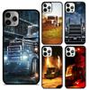Capa de Celular para Caminhões Carro Para iPhone 17 Air 16 15 14 plus 12 13 pro max coque Shell Fundas