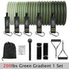 Resistance Strap Set Sports Strap with Door Anchor Handle Handbag Leg and Ankle Straps for Resistance Training Unisex 3