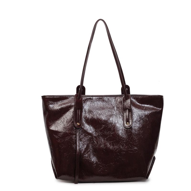 

2026 High Quality Retro PU Sweet Shoulder Bags Sewing Thread Versatile Commuter Handbag Fashi Large Capacity Soft Women s Bags